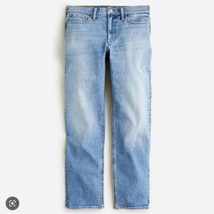 J. Crew Mid-rise '90s classic straight jean in Hiker wash